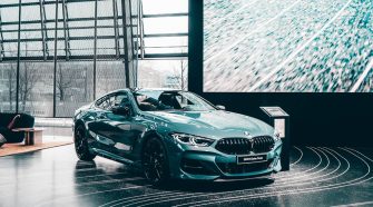 BMW 8-serie 2-door coupe grey